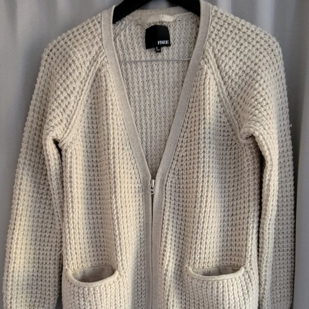 Wilfred Free Knit Oversized Sweater Cardigan